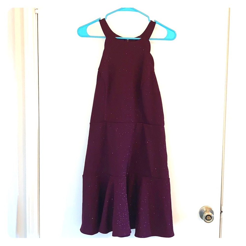 Purple Sparkly Dress